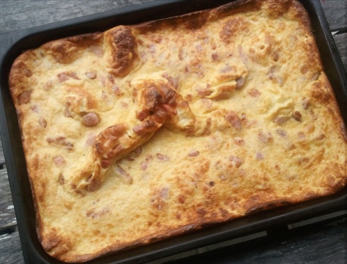 Fläskpannkaka Fläskpannkaka